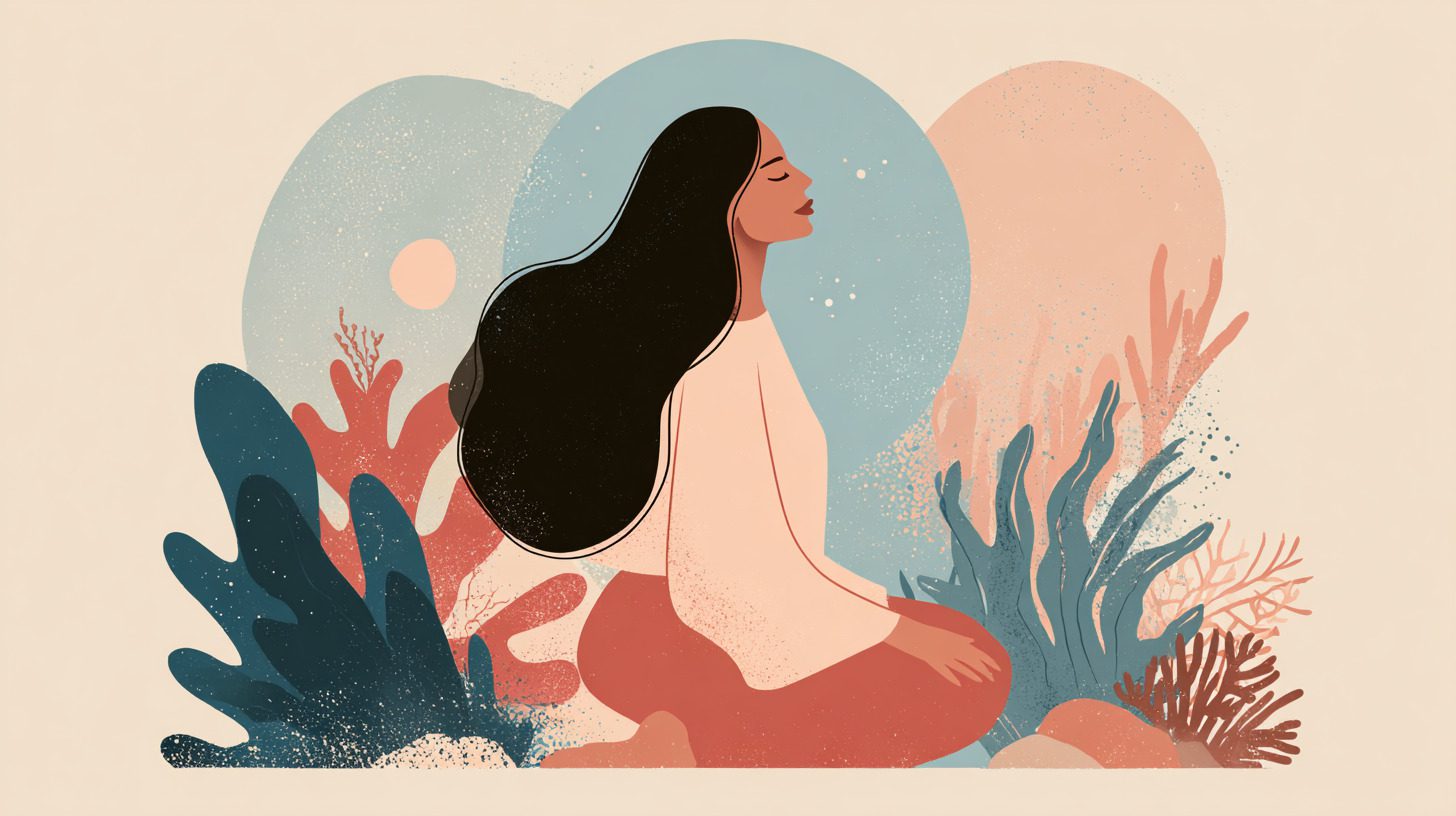 self connection and meditation for women